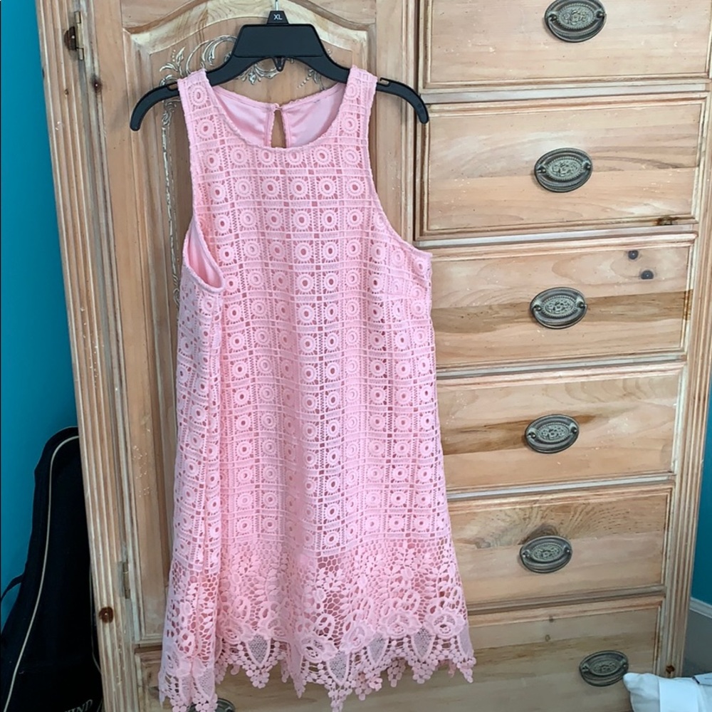 Pink dress